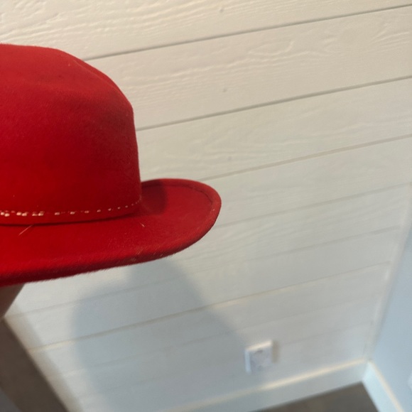 Vintage 1960s Boilman Americana USA vintage red felt hat - Picture 3 of 3